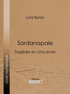 cover image of Sardanapale
